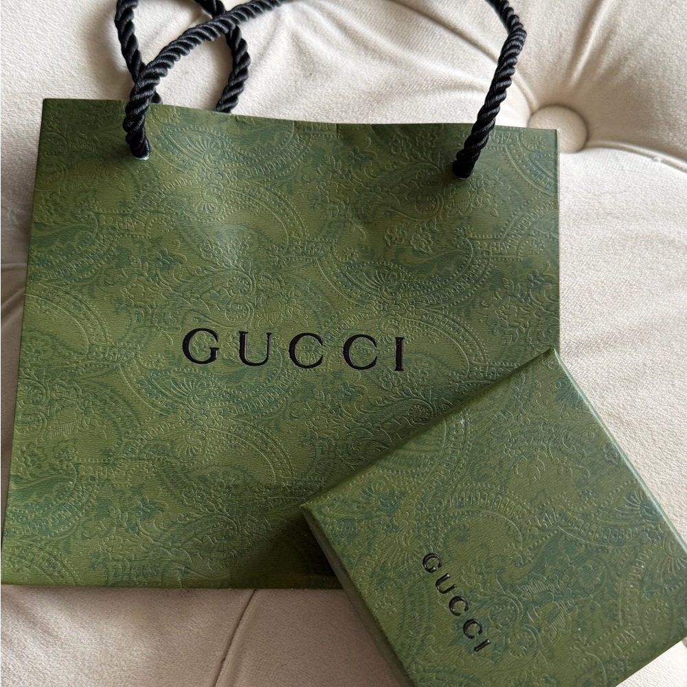LAST CHANCE✨GUCCI ✨Silver Designer Women's Ring - Picture 6 of 6